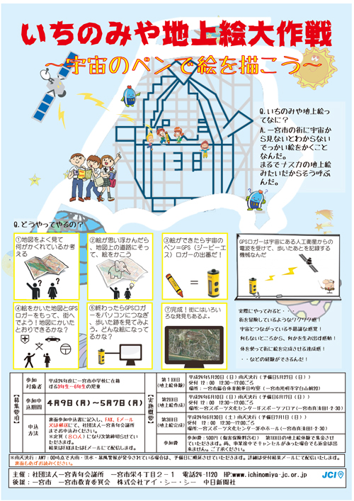 いちのみや地上絵大作戦